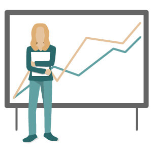 Illustration Marketingberatung